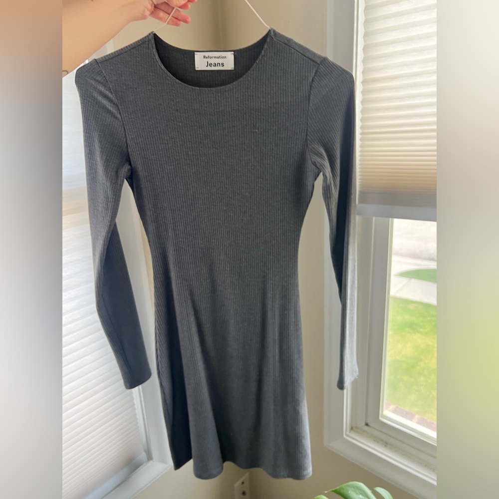 Reformation Long Sleeve Dress